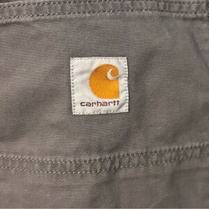 Carhartt Workwear Canvas Work Pants Relaxed Fit Gray Men’s 40x30 Utility